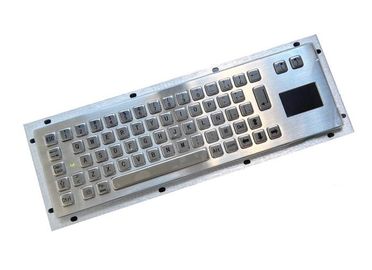 Ход латинской испанской клавиатуры металла экрана касания промышленной длинный ключевой для киоска