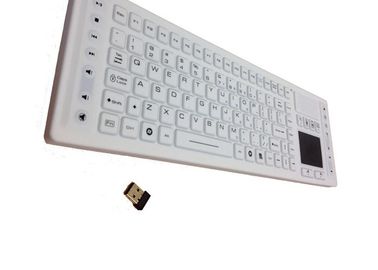Клавиатура касания прочных мультимедиа беспроводная, врезанная промышленная клавиатура компьютера