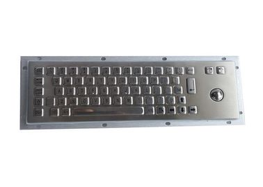Клавиатура киоска банка изготовленная на заказ механическая, клавиатура нержавеющей стали с трекболом/ключом евро